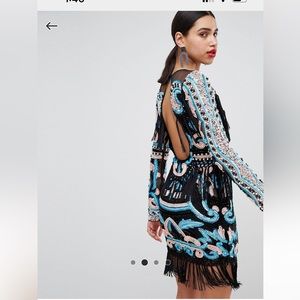 ASOS | Dresses | A Star Is Born Heavy Crochet Dress With Statement Shoulders 6 Black Blue | Poshmark ASOS | Dresses | A Star Is Born Heavy Crochet Dress With Statement Shoulders 6 Black Blue | Poshmark